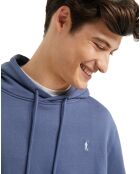 Sweat à capuche Rigby go bleu