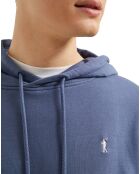 Sweat à capuche Rigby go bleu