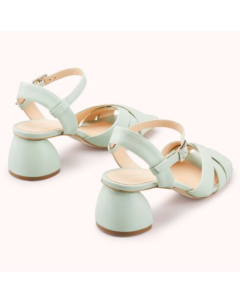 Sandali Bibi in pelle color mandorla - tacco 6 cm