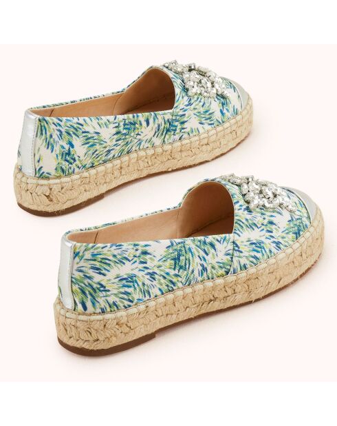 Espadrilles Hijoa en Toile vertes