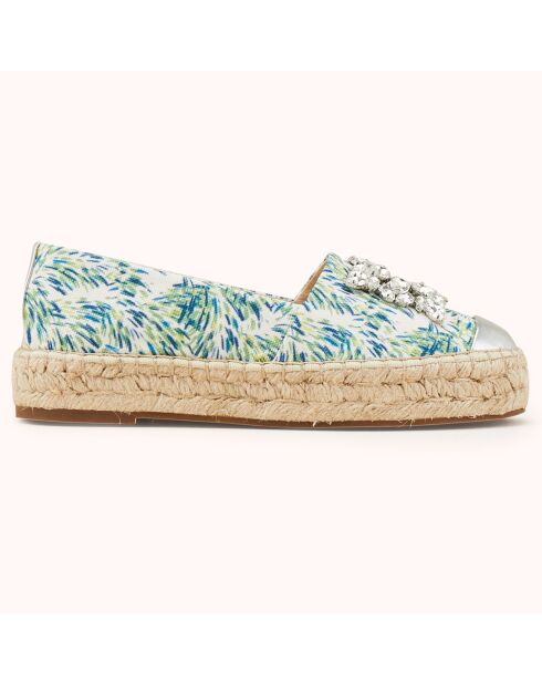 Espadrilles Hijoa en Toile vertes
