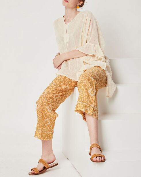 Pantalon Maldives ocre