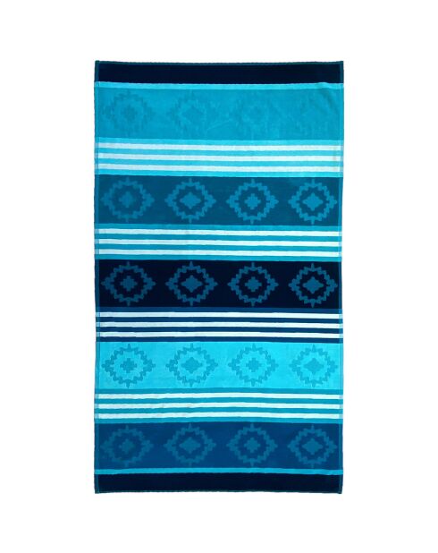 Drap de plage jacquard Razao multicolore - 90x170 cm