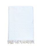 Serviette Romance blanche - 90x170 cm