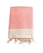 Fouta traditionnelle Yadara rose - 100x200 cm