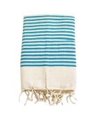 Fouta traditionnelle Yadara turquoise - 100x200 cm