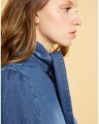 Chemise en jean Blue Ella worn