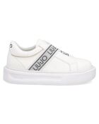 Sneakers en Cuir Bola blanc/argenté