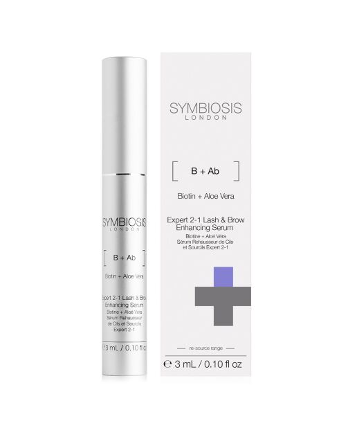 Expert 2-1 serum voor wimpers en wenkbrauwen met biotine en aloë vera - 3 ml