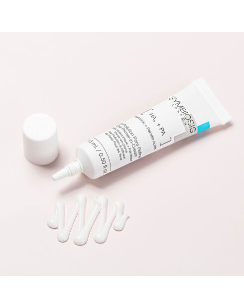 Primer-en-crème Anti-Pollution & Affineur de Pores Pour les Yeux à l'Acide Hyaluronique et Palmitique - 15 ml