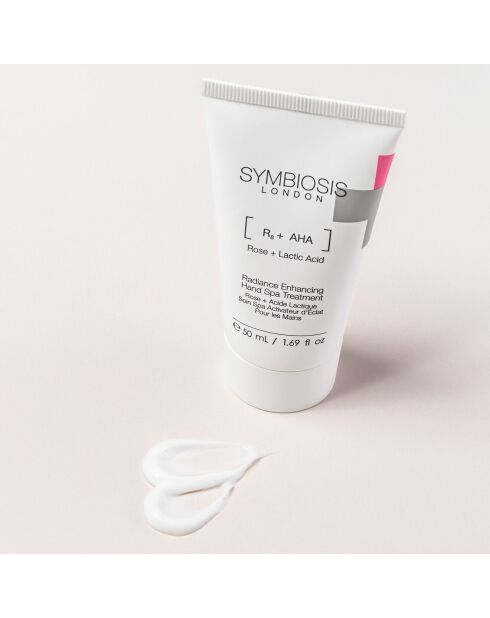 Strahlende Hand-Spa-Behandlung mit Rosen und Milchsäure, 50 ml