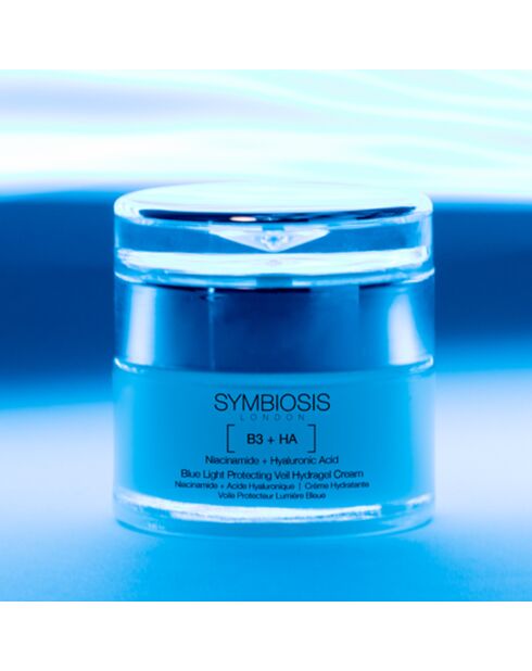 Crème Hydratante Voile Protecteur Lumière Bleue à la Niacinamide et l'Acide Hyaluronique - 50 ml