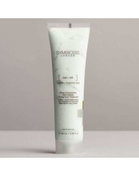 Gel Cryo-Traitement & Concentré Raffermissant Anti-Cellulite à la Caféine et à l'Acide Hyaluronique - 100 ml