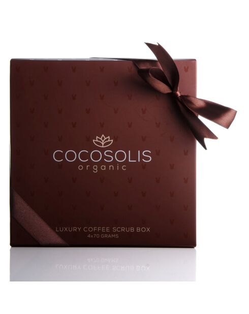 Set van 4 koffiescrubs