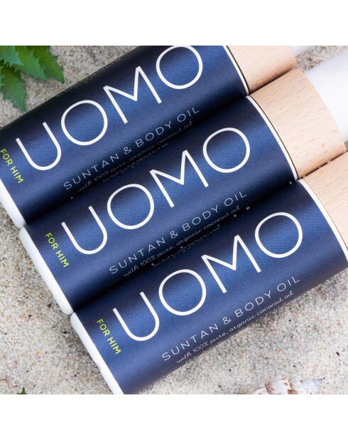 Olio abbellente per viso e corpo Uomo - 110 ml