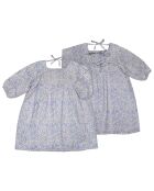 Robe Alia imprimée bleue