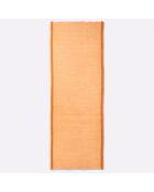 Étole en Laine & Soie Elegie orange - 70x200 cm