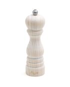 Moulin à poivre en bois Shabby blanc
