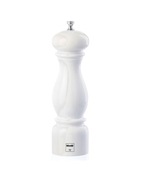 Moulin à poivre en bois blanc