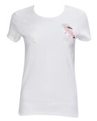 T-Shirt Fleur blanc