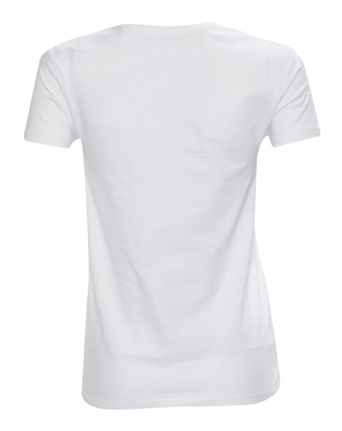 T-Shirt Fleur blanc