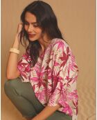 Top 100% Lin Leonie fushia