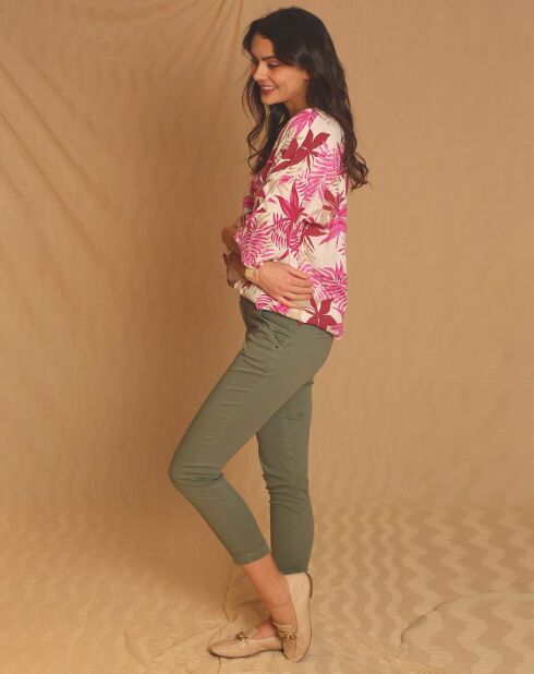 Top 100% Lin Leonie fushia