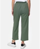 Pantalon 100% Lin Anna kaki claire