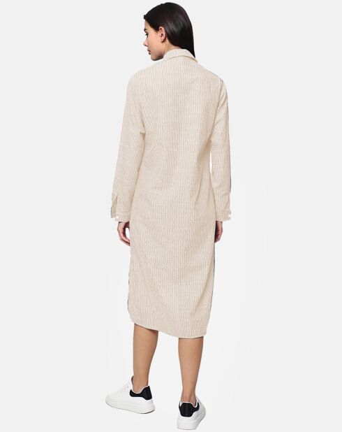 Robe 100% Lin Jade beige