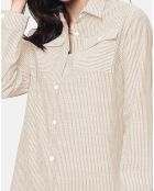 Robe 100% Lin Jade beige