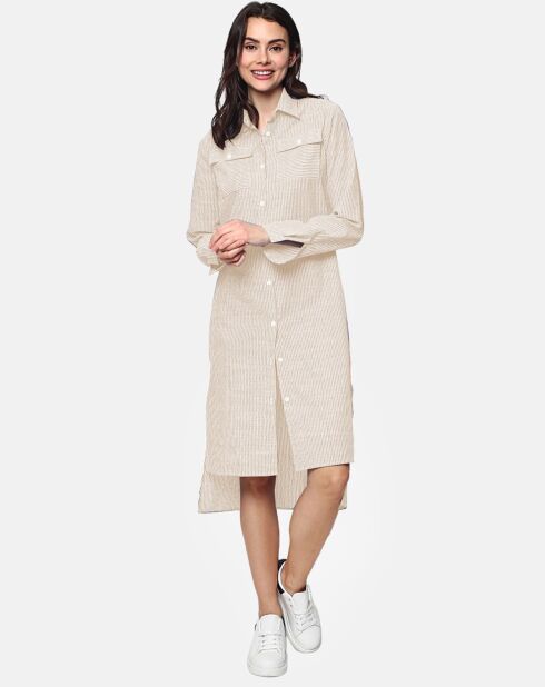 Robe 100% Lin Jade beige