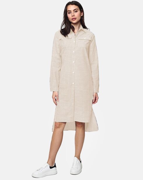 Robe 100% Lin Jade beige