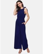 Salopette 100% Lin Chloe marine