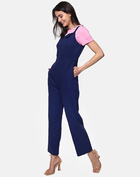 Salopette 100% Lin Mia marine