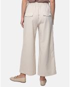 Pantalon 100% Lin Julia beige