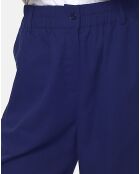 Pantalon 100% Lin Julia marine