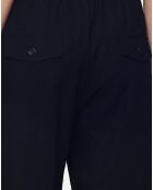 Pantalon 100% Lin Julia noir