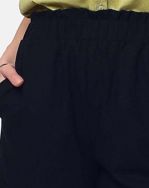 Short 100% Lin Inaya noir