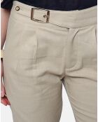 Pantalon 100% Lin Charlie beige
