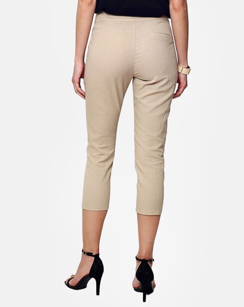 Pantalon 100% Lin Charlie beige