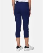 Pantalon 100% Lin Charlie marine