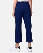 Pantalon 100% Lin Eva marine