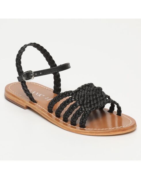 Sandales Gordafafarid noires