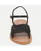 Sandales Gordafafarid noires