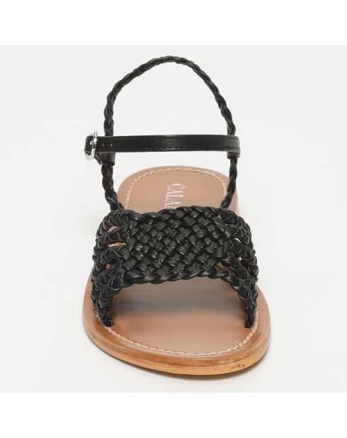 Sandales Gordafafarid noires