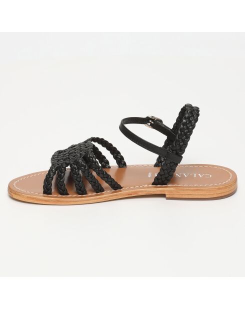 Sandales Gordafafarid noires