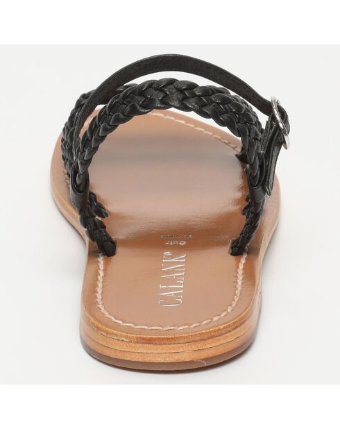 Sandales Gordafafarid noires