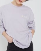 T-Shirt mont fuji lilas