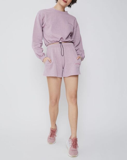 Sweat bubble hem rose clair