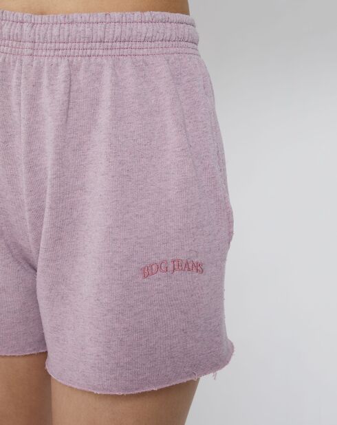 Short jogger rose clair